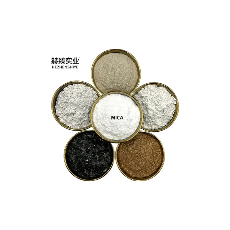 Pearl Mica Powder for Cosmetic Foundation and Eye Shadows Mica Powder for Adhesive and Sealant Thickeners