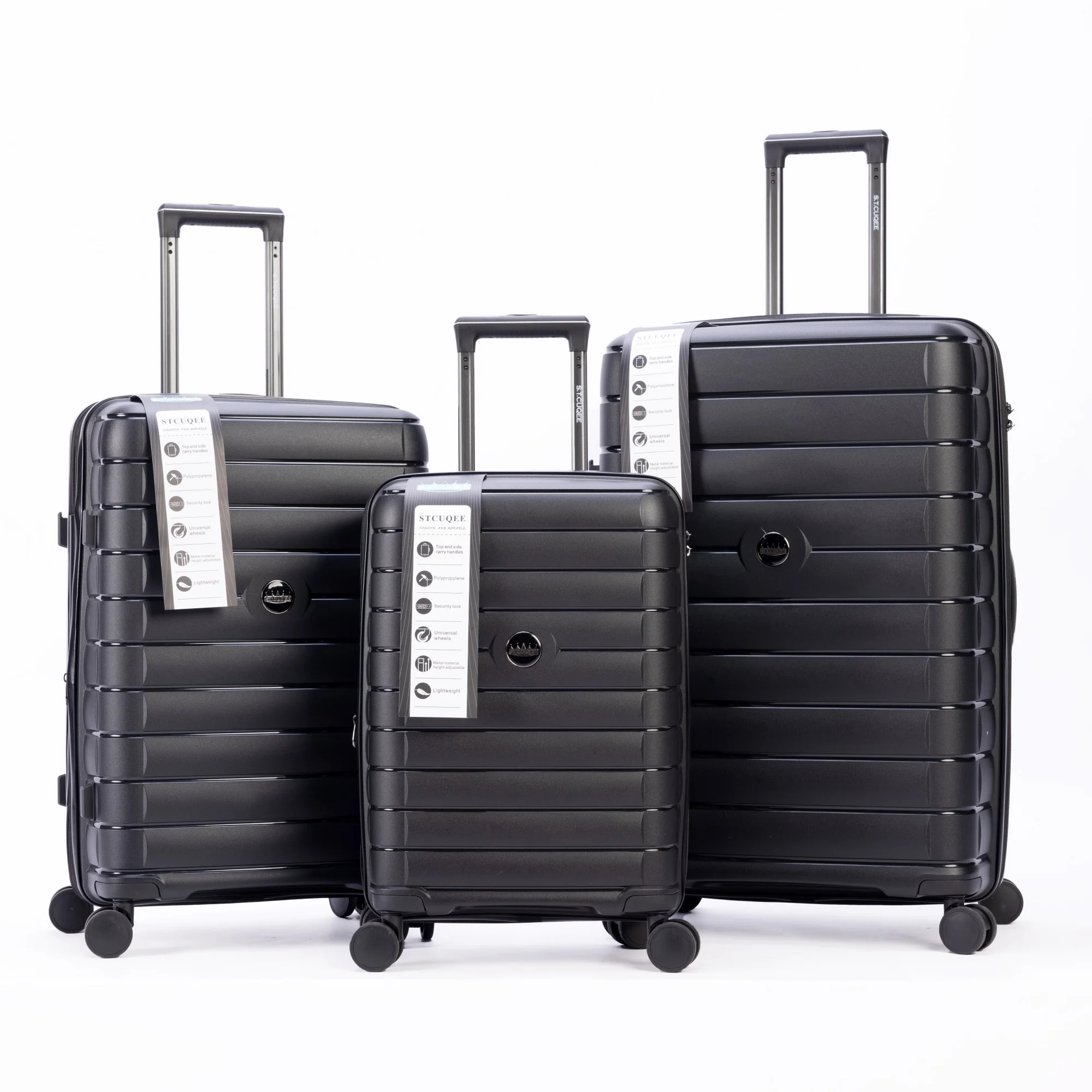 Ensemble de 3 valises rigides (20, 24 et 28 pouces), serrure TSA et