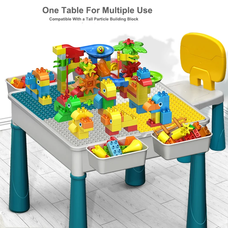 Multifunctional Blocks Plastic Large Particle Panel Building Block