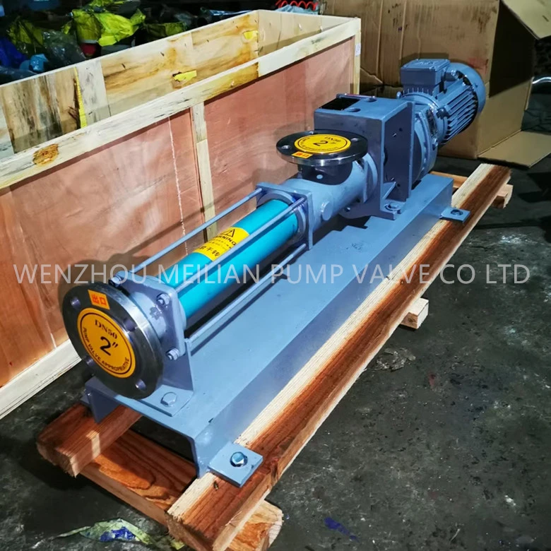 Netzsch Nemo Single Progressing Cavity Pump With Gear Reducer Long-life ...