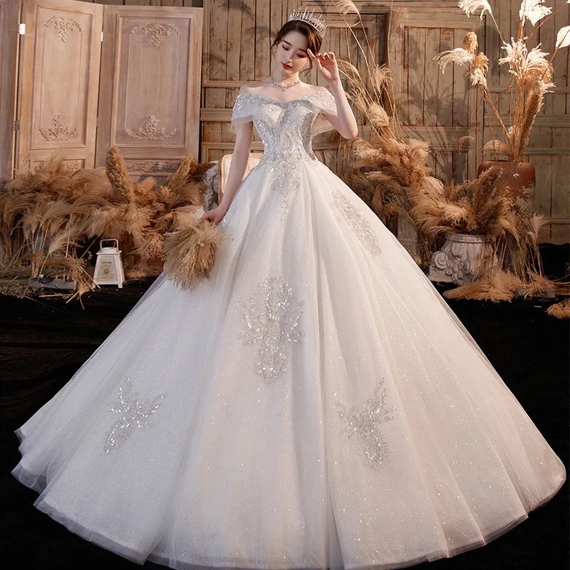 Wedding Dress Bridal Gowns Luxurious ...
