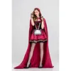 Burgundy [skirt and cape]