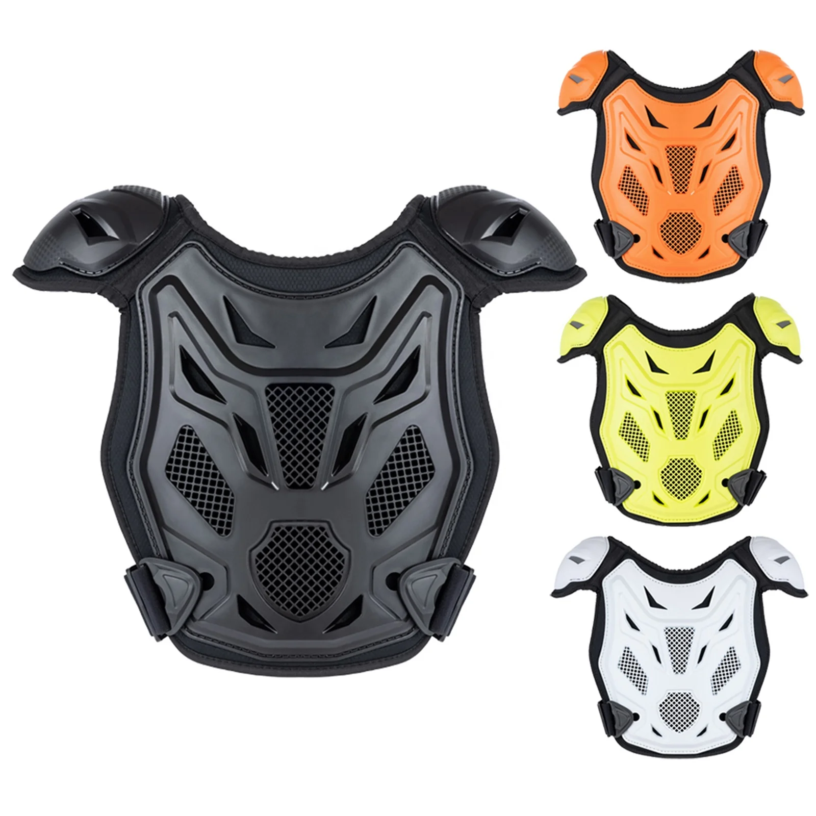 JUSTDOLIFE Armatura Moto per Bambini, 5 Pezzi Set di Armatura da Moto JUSTDOLIFE Armatura Moto per Bambini, 5 Pezzi Set di Armatura da Moto