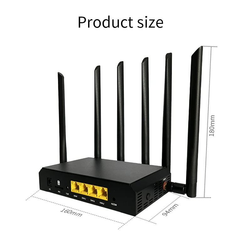 4g Lte Router Modem Ethernet Port 4g Router with Sim Card