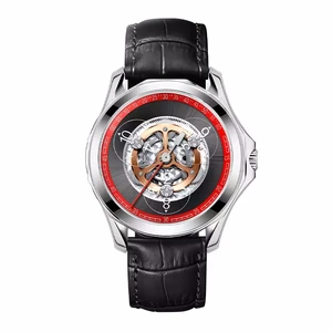 TBL OEM Watches Luxury Special Design Genuine Leather Strap Automatic Watches Mechanical Men's Watches