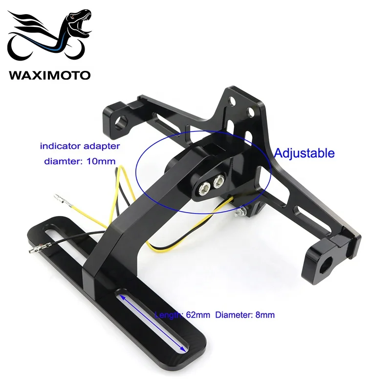 Waximoto универсальное приспособление для послепродажного обслуживания, держатель номерного знака, выпрямитель крыла, хвостовой части, CNC T6 6061, алюминиевый сплав