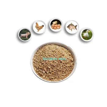 FACTORY PRICE ORGANIC SOYBEAN MEAL FEED POULTRY PETS PIG FISH CATTLE FOR ANIMAL NUTRITION SOYBEAN MEAL 48%