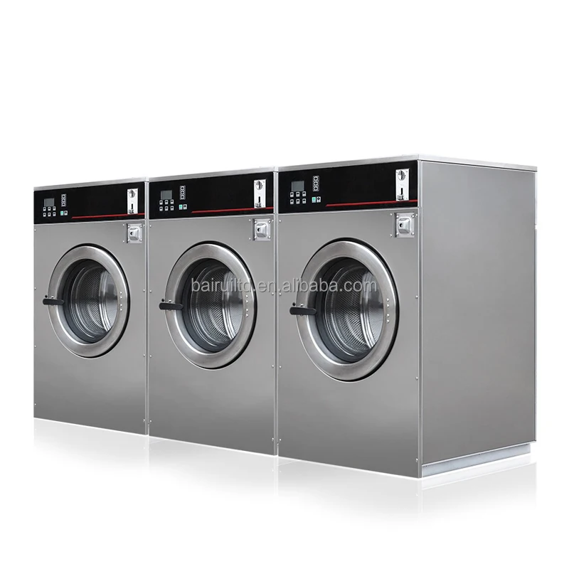 Safe Shipping for Coin Operated Front Load Stack Washer Dryer Sets Commercial Industrial Laundry for Sale