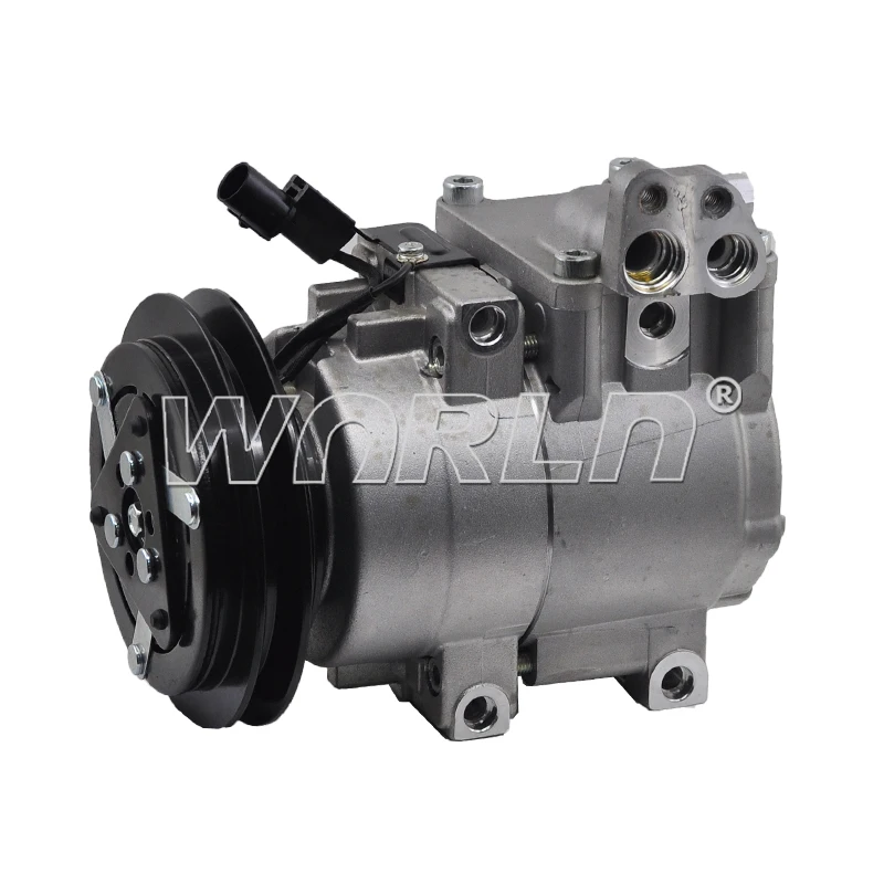 12V Auto Air-Conditionin Compressor HS15 Model Truck OEM 977014B201 AC Compressor for Hyundai H100 2.5 1996-2003 WXHY070