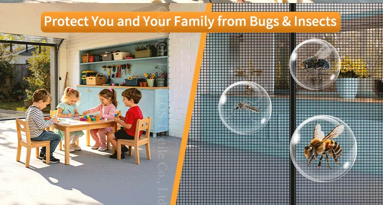 Bug Protection Garage Door Screen