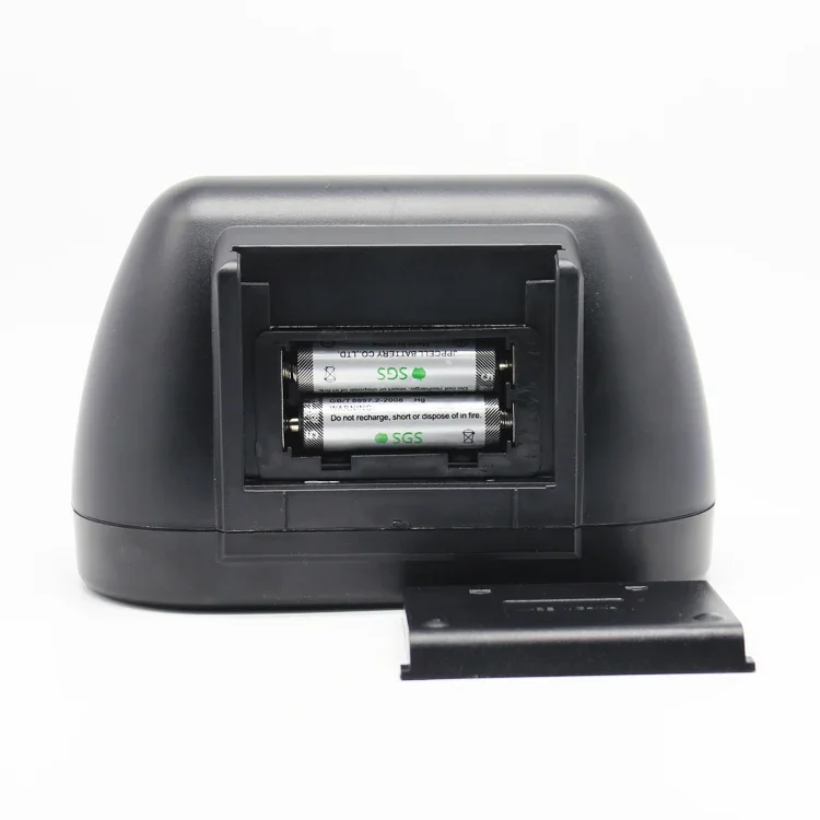 VERY LOUD TALKING ENGLISH HUMAN VOICE SPEAKING Battery Power Snooze Alarm Clock for the Blind