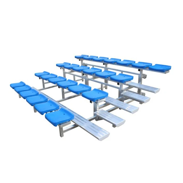 Mobile Bleachers Chair Stadium Seating System Temporary Bleachers Seating Outdoor Metal Removable Grandstand