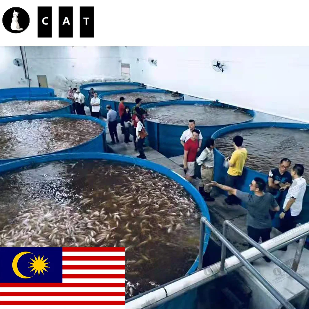 Малазийский проект Tilapia Ras оборудование для рыбоводства система