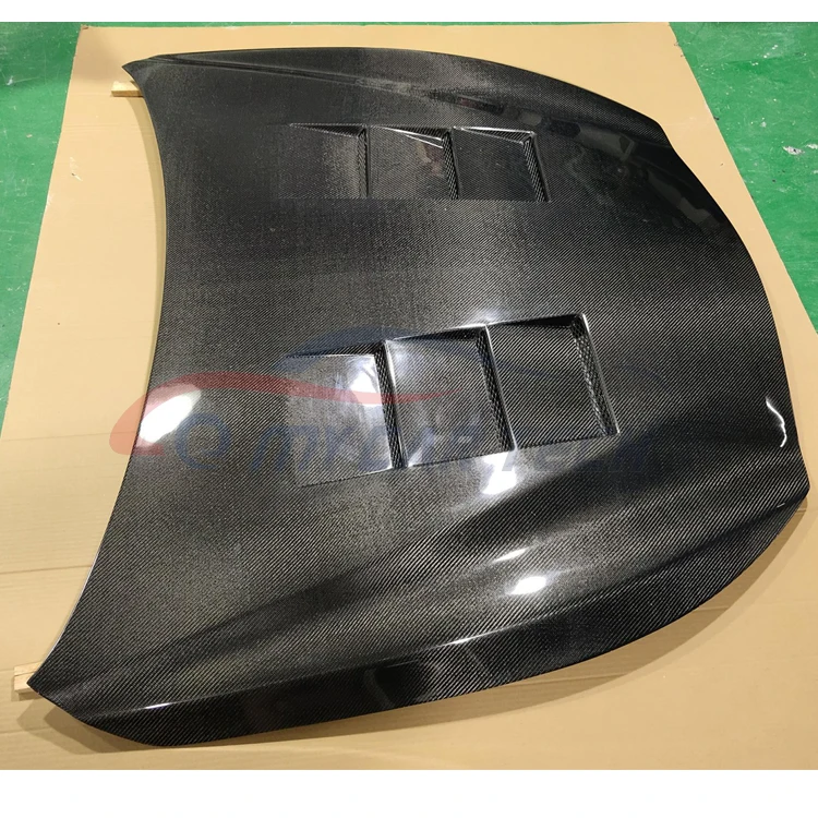 Carbon Fiber Scoop Engine Hood Cover For Infiniti Q50 2015 Carbon