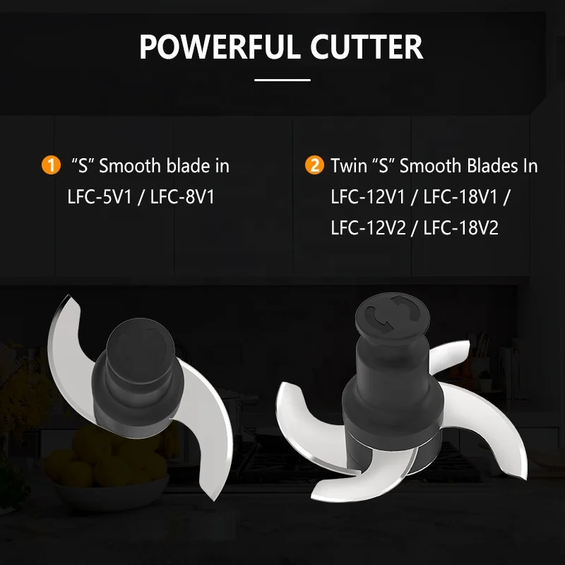 Новый электрический коммерческий многофункциональный измельчитель для овощей и мяса из нержавеющей