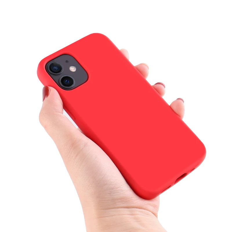 Wholesale Luxury High Quality Silicone Shockproof Protection Cover Phone Case For Iphone 12 Mini