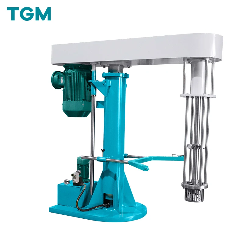 Vacuum homogenizing emulsifying mixer machine Hydraulic High Shearing Emulsify Homogenizer Machine