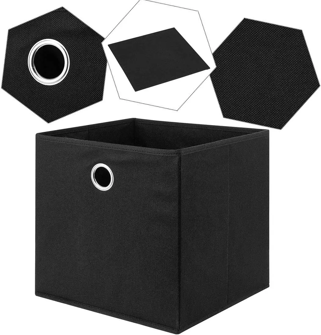 Pake Baby Felt Foldable Stoage Cube Bin - 13 Inch Nusey