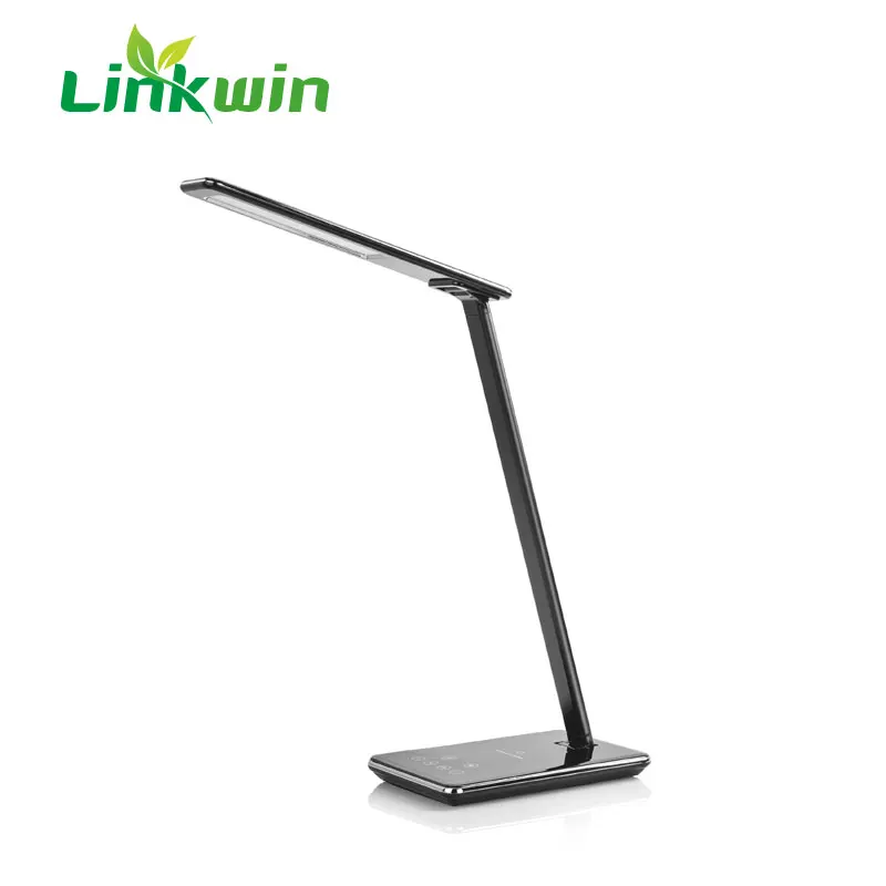 LED Desk Lamp With Wireless Charger Cell Phone Wireless Charging Fast Led Lamp Wireless Charger