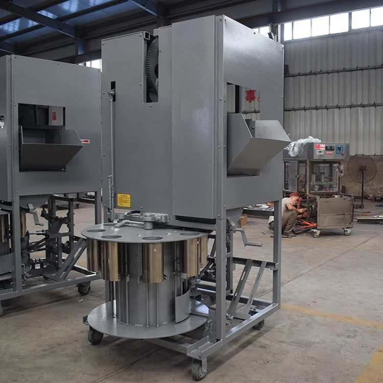 Simple Repack Bagger Easy Operation Mushroom Substrate Bagger Machine Mushroom Compost ...