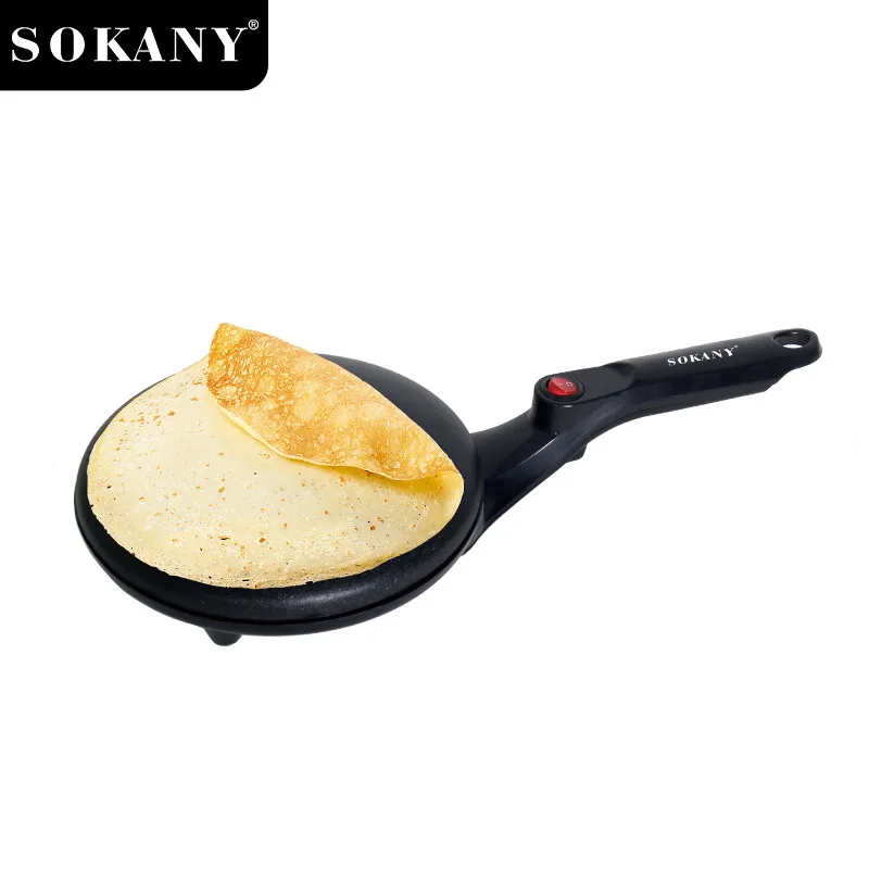 220V 650W Electric Pancake Machine Handheld Pancake Maker Non-Stick Griddle  Baking Pan Cake Pizza Machine