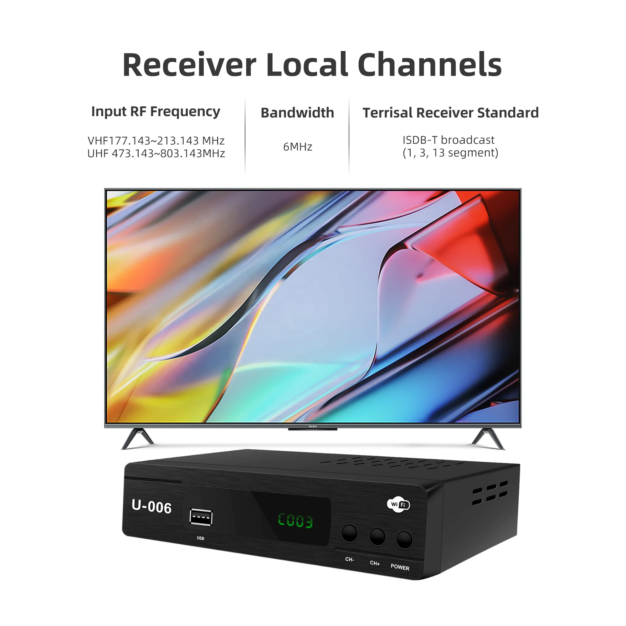 Decodificadorsintonizadorデジタルテレストルフルhd tv isdb t TDT