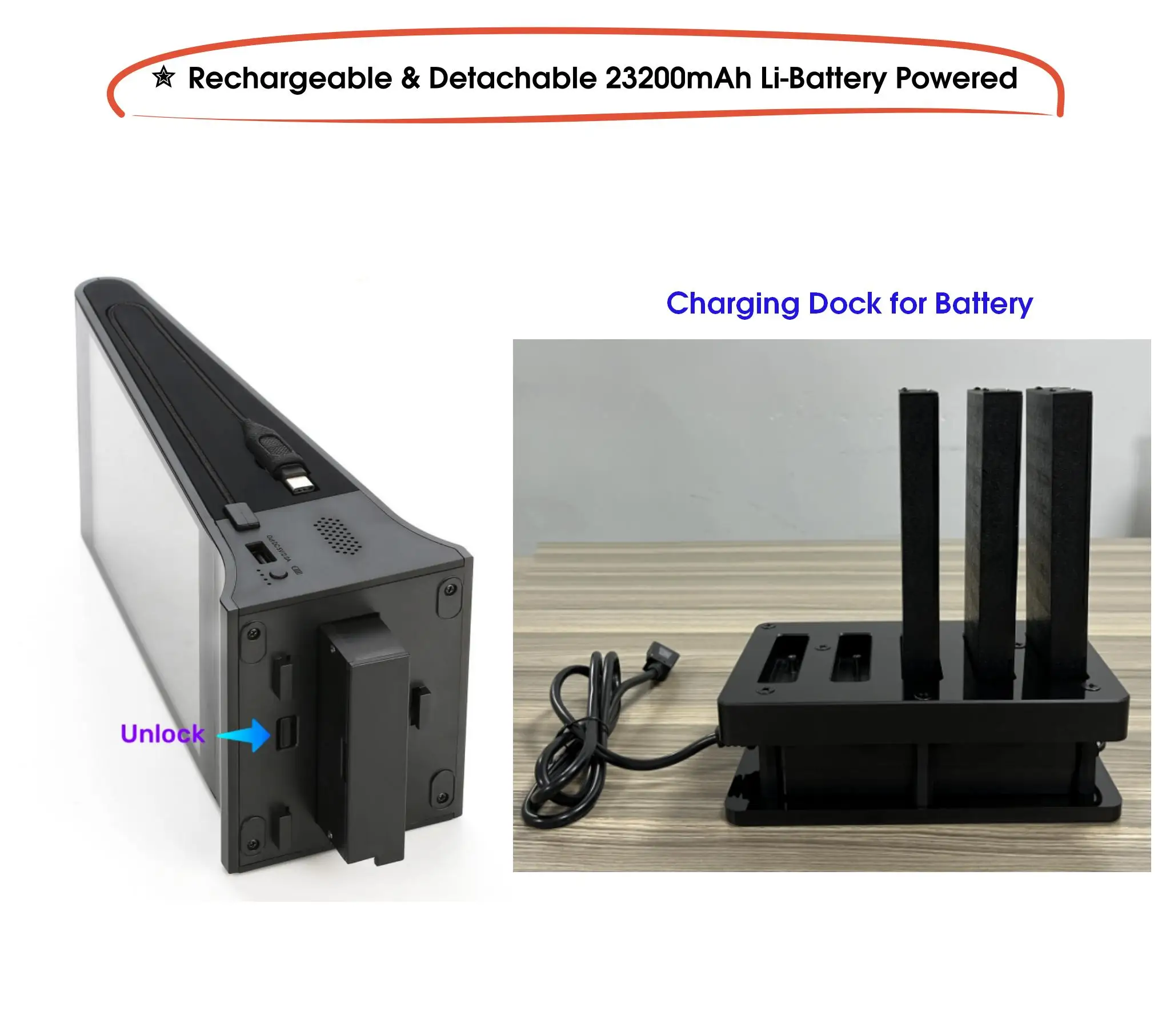 FYD-868 Plus X электронные продукты 2024 WeAds CMS Настольный рекламный дисплей ресторанная система вызова Таблица меню