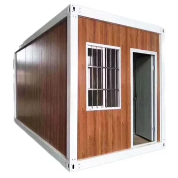 modern portable prefabricated wholesale tini prefab modular hotel home bedroom  detachable flat pack container house