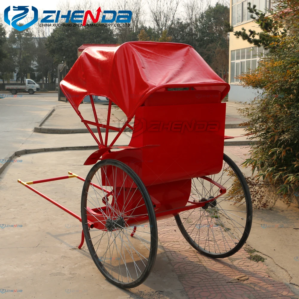 赤い人力車 人気の観光用人力車 人々が牽引する人力車 販売中| Alibaba.com