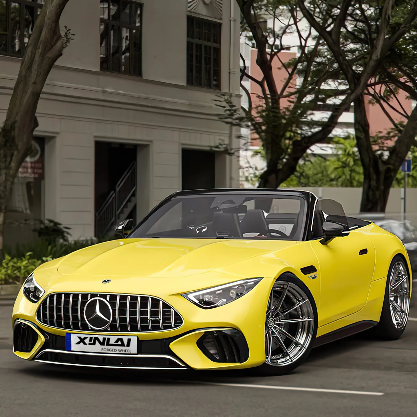 XL 1-Piece Super Concave Custom Forged Wheels 17 18 19 20 21 22 23 Inch Forged Racing Car Wheel Rim for Mercedes Benz AMG SL GT - Image 5