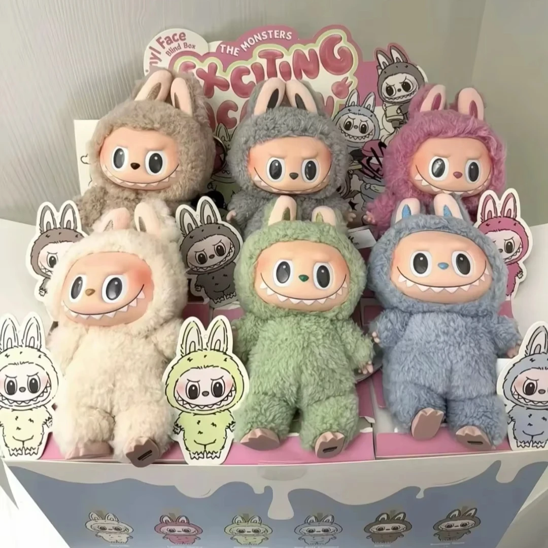 Shop Authentic Pop Mart Labubu V3 Blind Boxes Plush Dolls