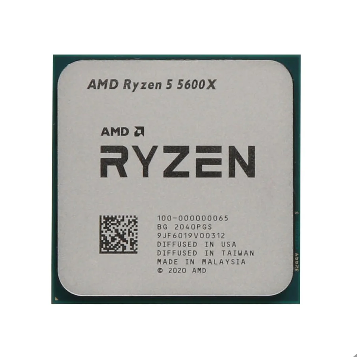 AMD CPU Ry-zen 5600X R5 5600X Core 12 Thread CPU 7NM L3 AM4  Socket Tray PCIE Zen Processor AMD CPU PC Gaming