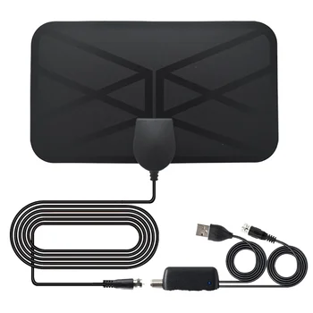 Hot Selling High-Gain 4K DVB T2 Indoor Digital TV Antenna with Amplifier New Generation Chinese TV Antenna