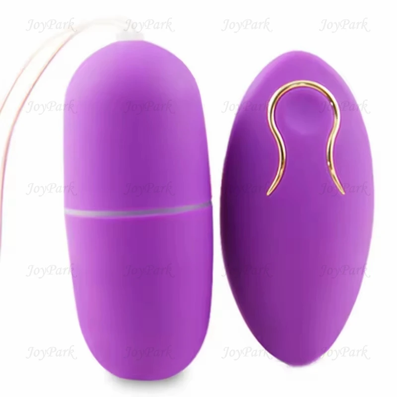 JoyPark Tragbarer, kabelloser und leistungsstarker Mini-Vibrator mit Fernbedienung – Liebes-Ei für Frauen_voghion.com