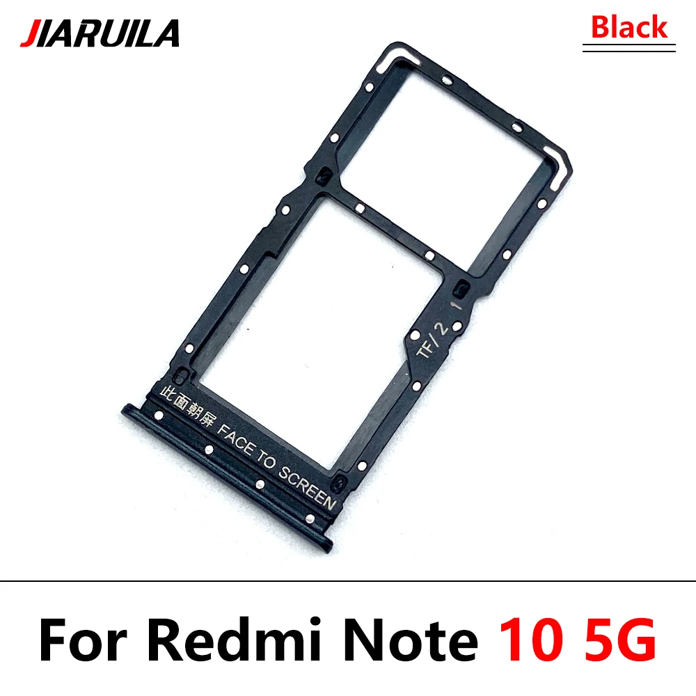 Jiaruila Sim Card Tray Holder For Xiaomi Redmi Note 10 Series