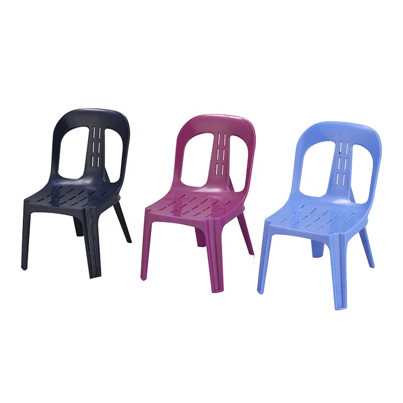 Colorful Nursery Furniture Plastic Children Chair For Kids Pretend Play Toys