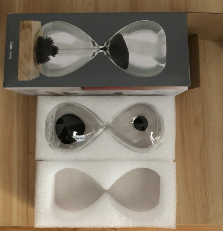 Customized 1 Minute Magnetic Hourglass Sand Timer for Kitchen Use Color Options Available
