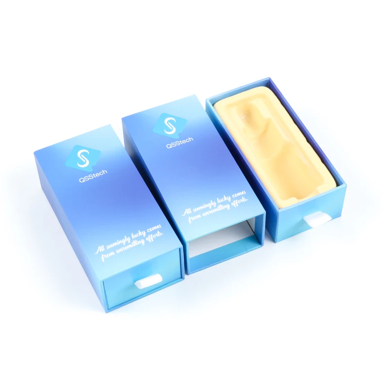 Custom LOGO Universal Cardboard Gift Cosmetics Dropper Bottle Paper Boxes Storage Essential Oil Bottle Packaging Box