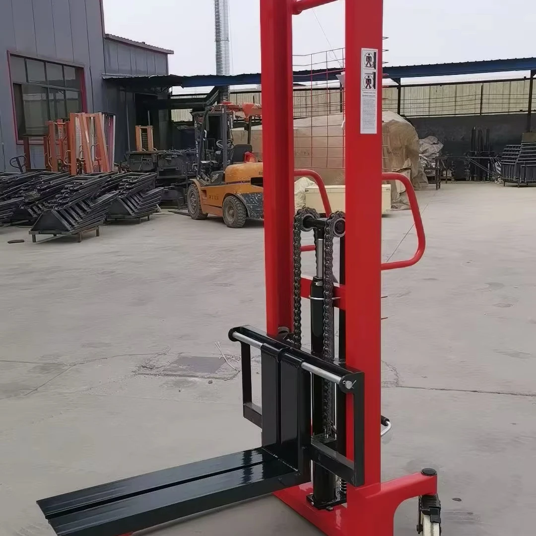 China Manufacturer Economic Hand Mini Lifter Stacker Forklift 2 Ton with Competitive Price