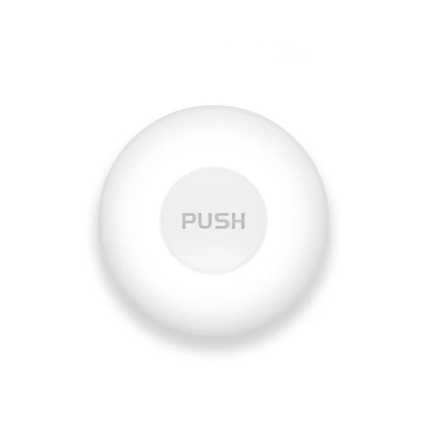 Tuya smart home ZigBee One-touch  alarm SOS Push emergency call button wireless emergency button portable alarm remote control