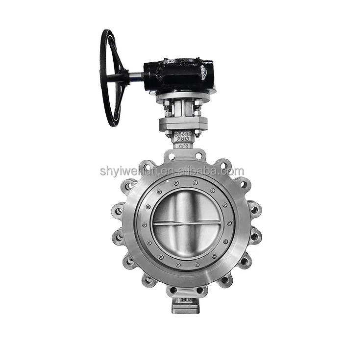 Metal Seated Wafer Triple Offset Butterfly Valve Stainless Steel