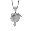 Silver(3mm*24inch rope chain)