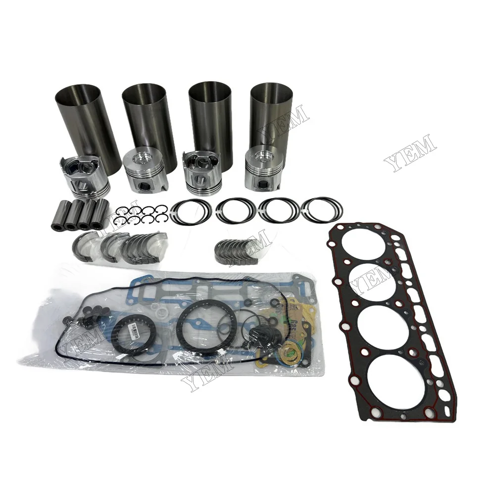 For Thermo King TK486 TK4.86 TK486V Engine Overhaul Rebuild Kit Piston Bearing