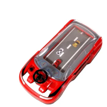Wholesale dodge game board handheld mini racing car game console toy for kids