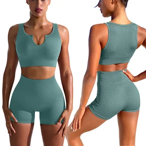 European American Women's High Waist Yoga Shorts New Style Print Fitness Sport Pants with Hip Lifting & Tummy Control Features