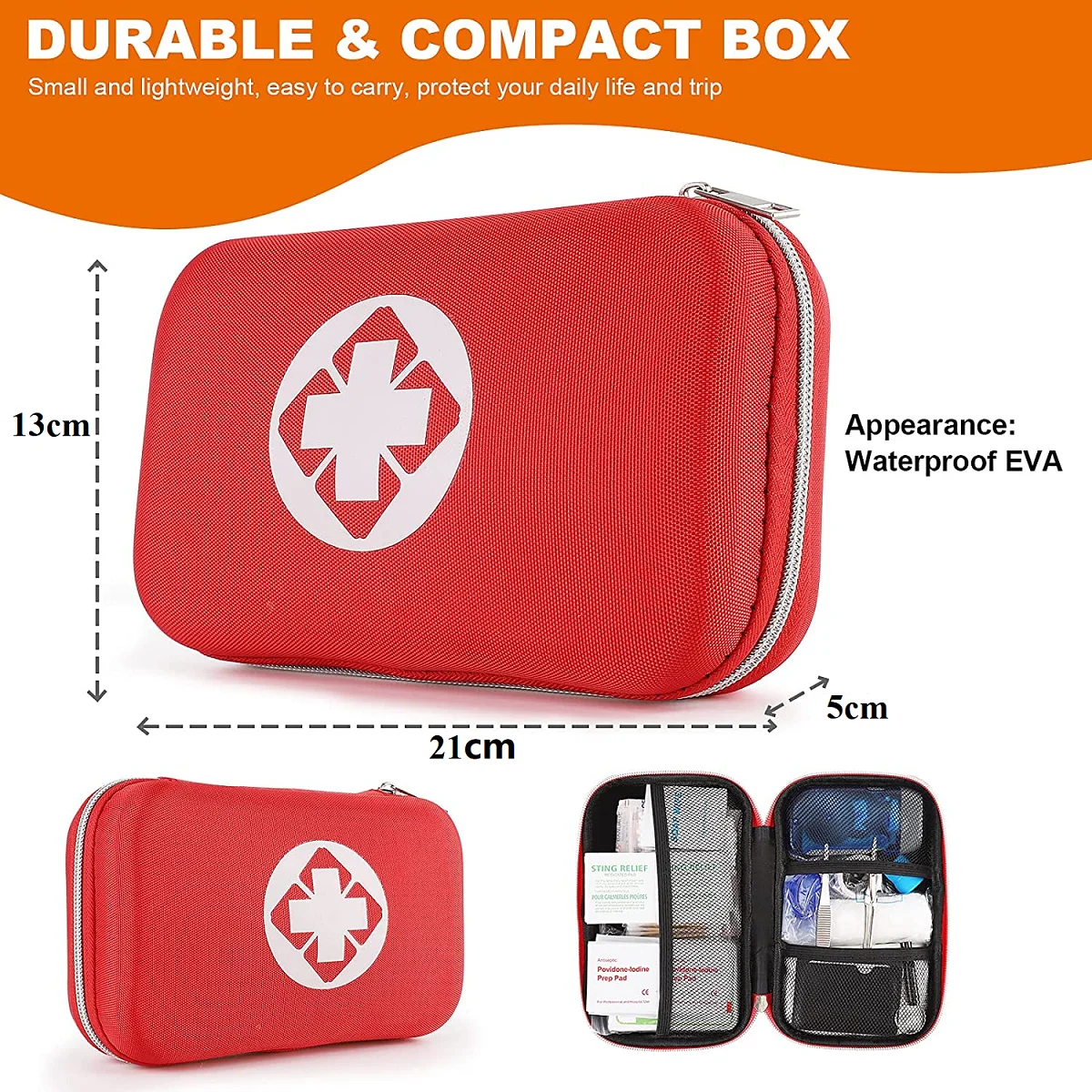 300PCS Essential Emergency Trauma Medical Supplies Survival Kit First Aid Kit supplier