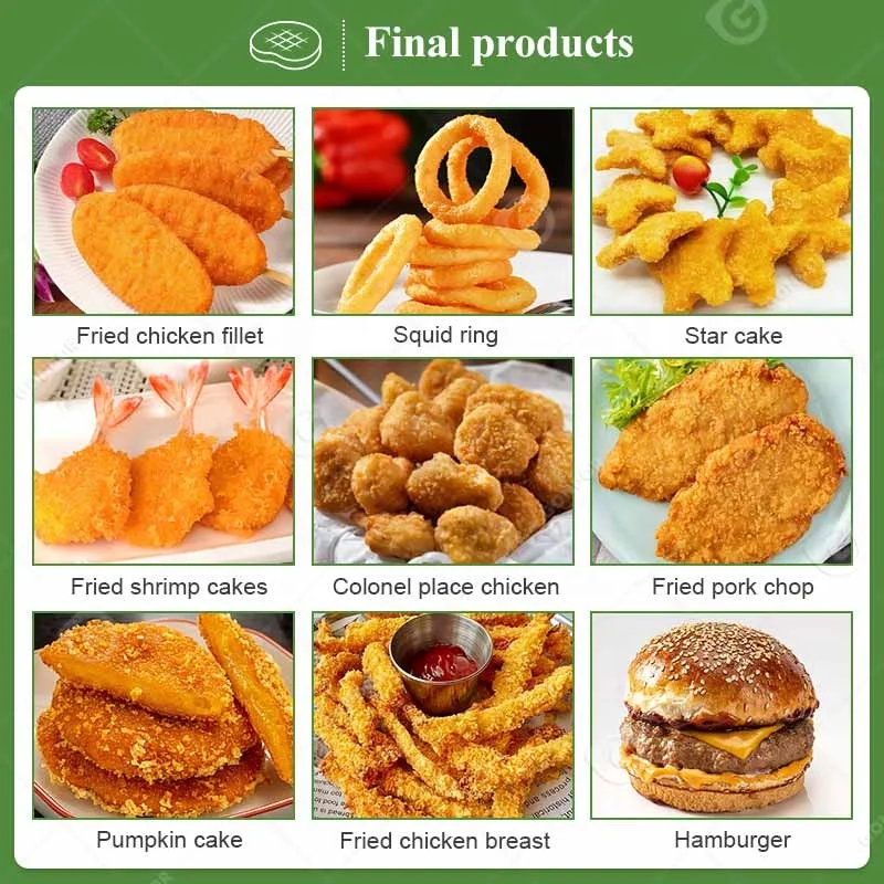 Commercial Burger Patty Automatic Chicken Nugget Production Line Shape Electric Hamburger Machine