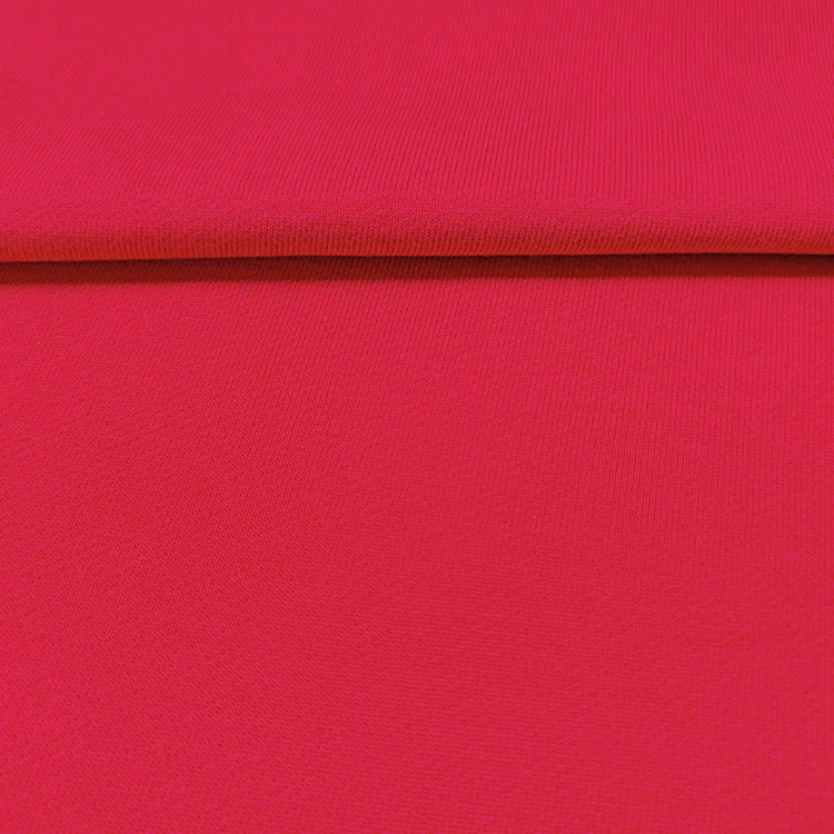 Factory Wholesale Knitted Terry Cloth Fabric , Solid 100% Cotton Fleece Material Terry Fabric for Hoodies/ factory