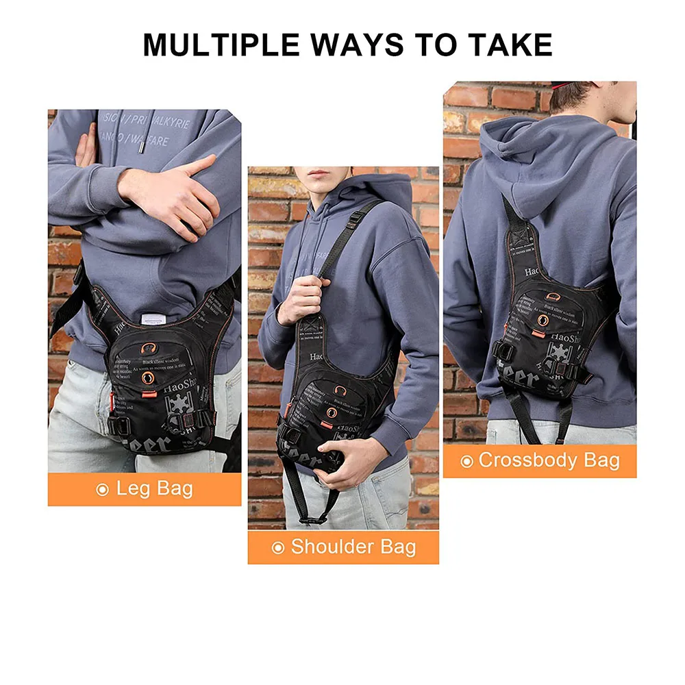 FREE SAMPLE Waterproof Waist Fashion Shoulder Drop Leg Bag Inclined Shoulder Bag Assault Training Bag Outsourcing of Thighs