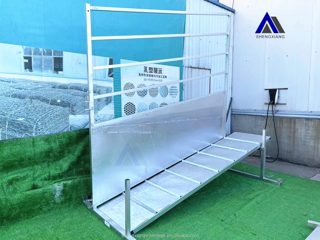Factory Supply Heavy Duty Galvanized Portable Livestock Cattle Loading ...